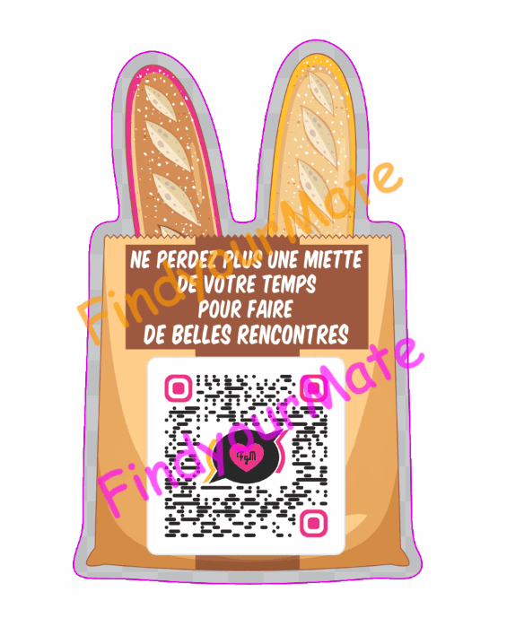 Stickers FindyourMate Boulangerie