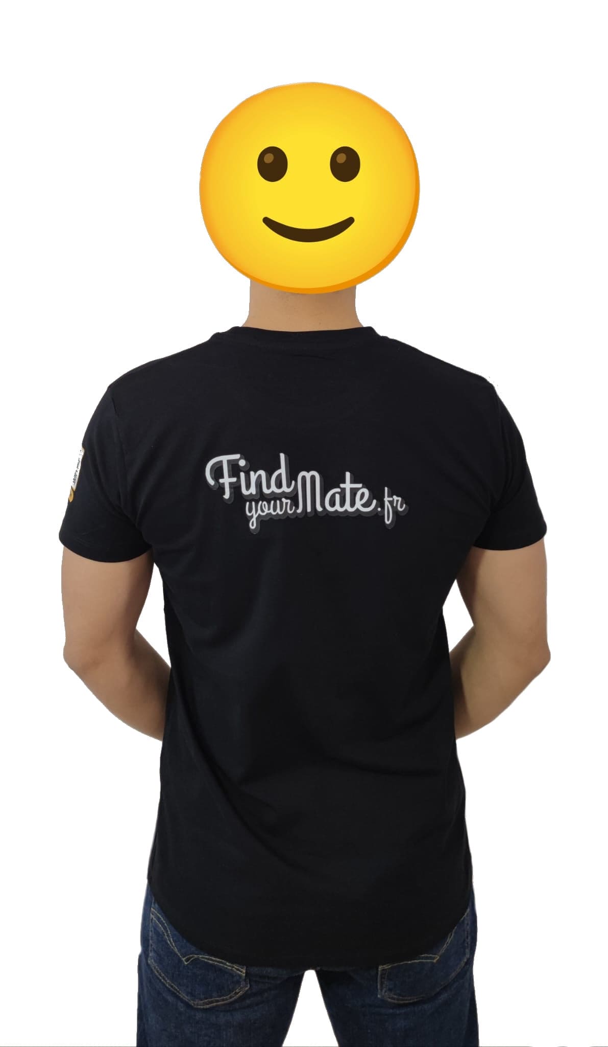 T-shirt Noir FindyourMate Homme