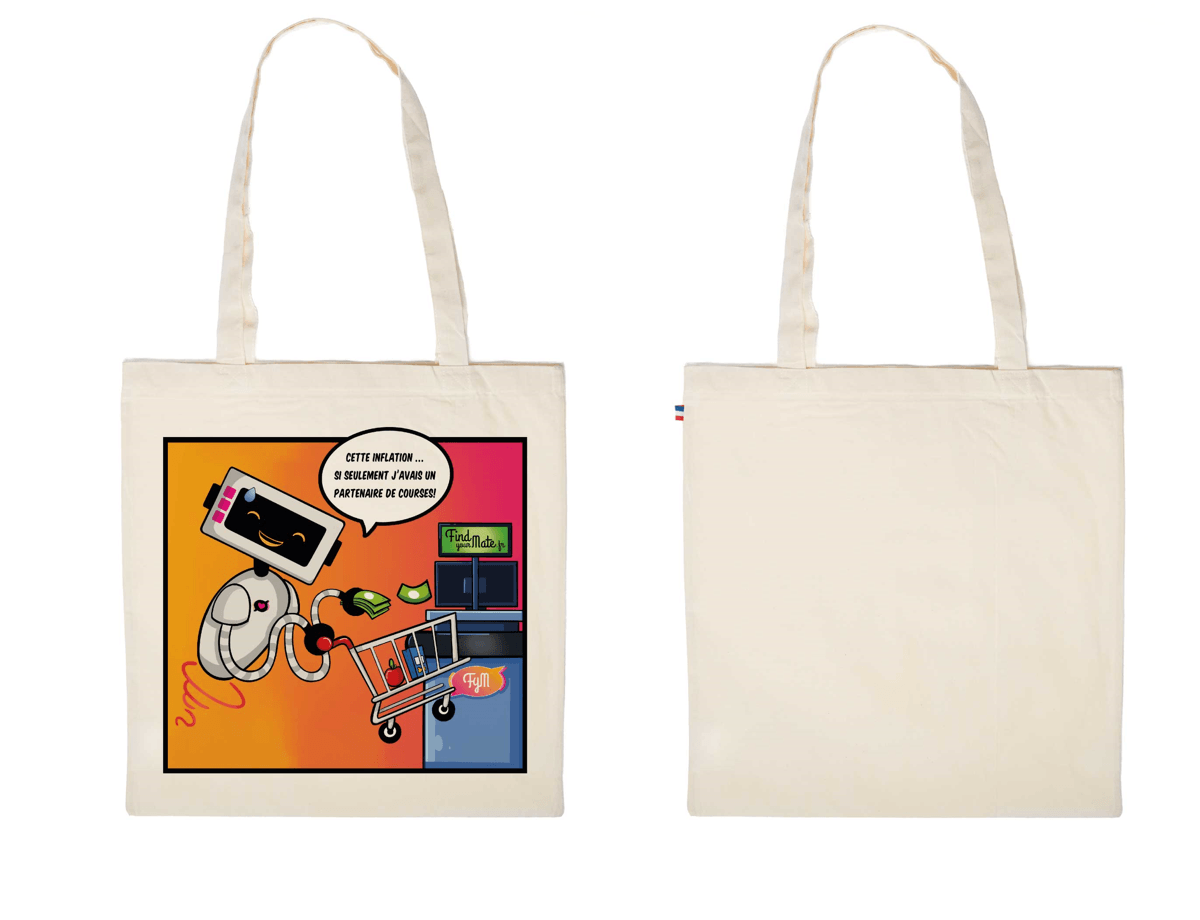 Tote Bag avec Soufflet FindyourMate